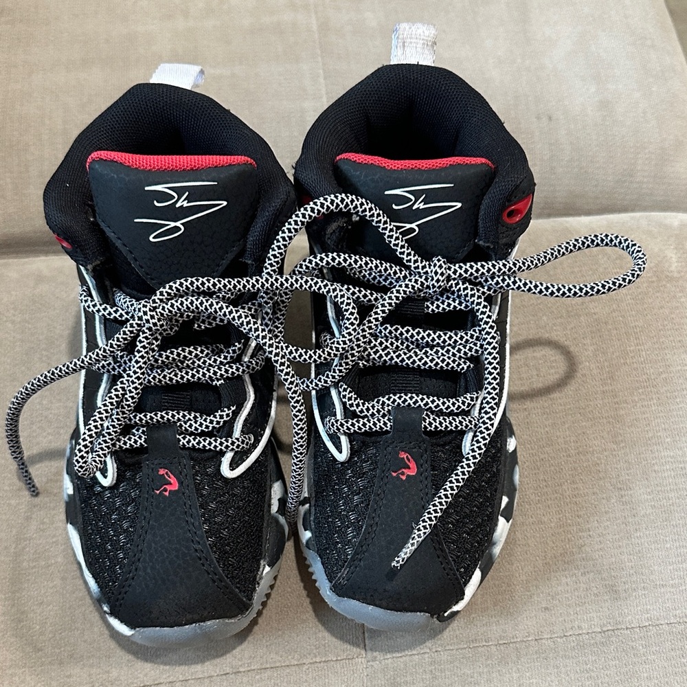 Kids Black and White Sneakers